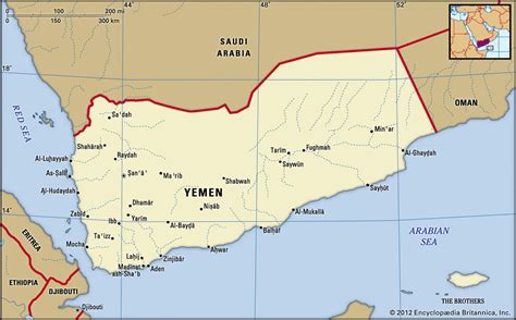 Yemen Map: Regions, Geography, Facts & Figures .
